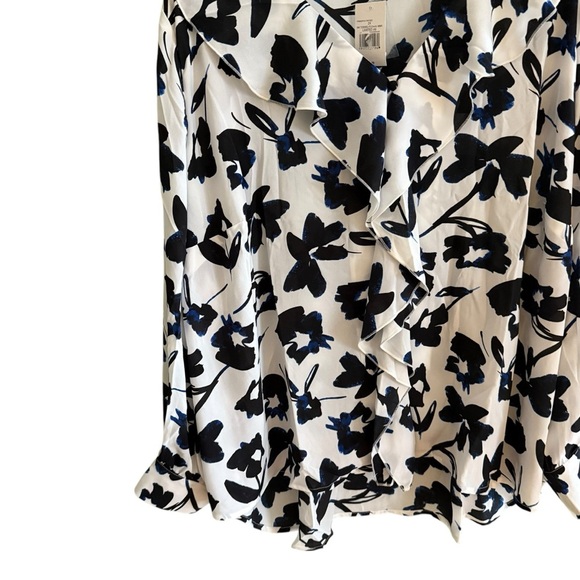 The Limited Women's Polyester Floral Tops for Women Size 2X Business Casual - Picture 7 of 14